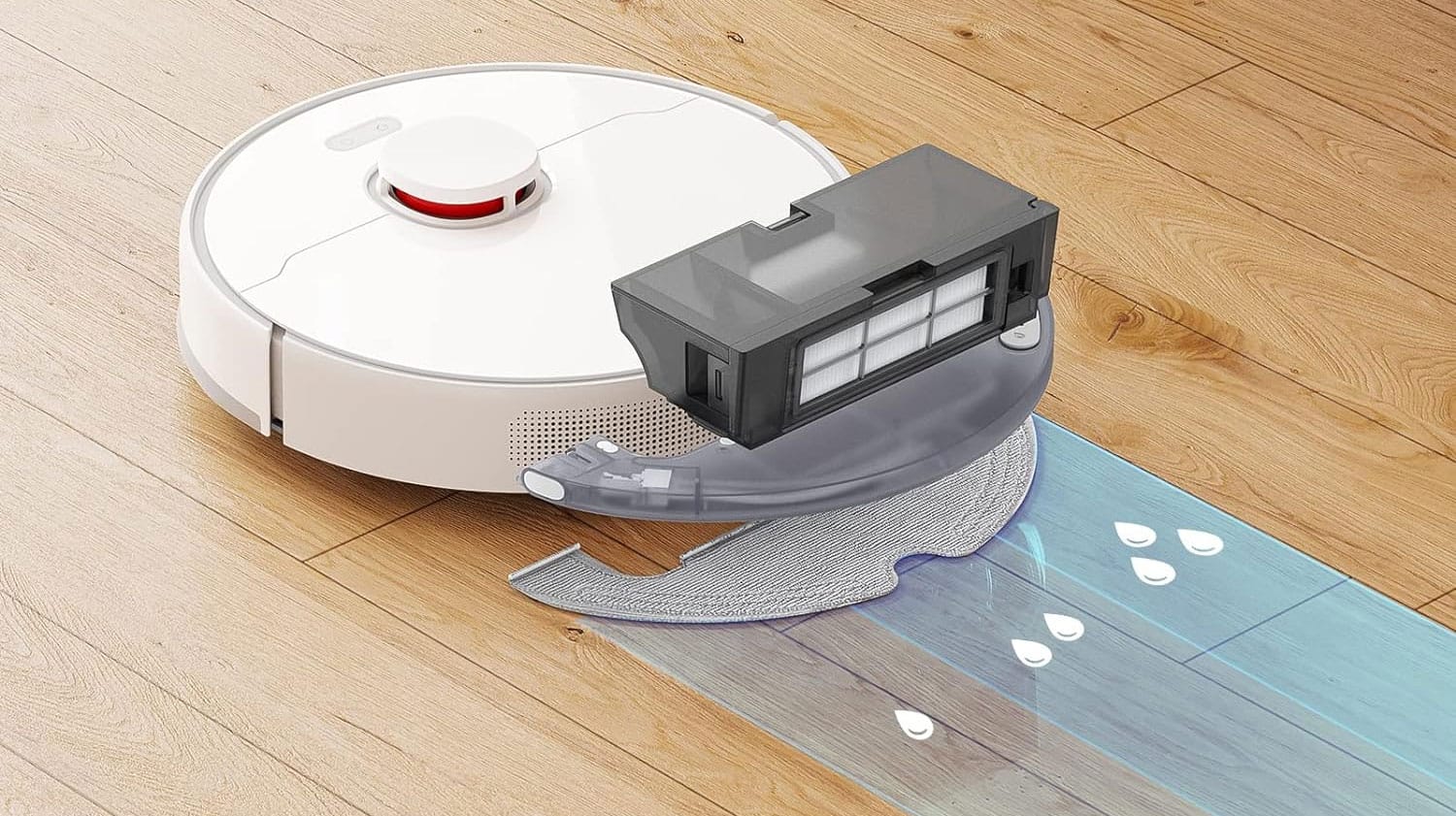 Serpillère du robot aspirateur Dreame D10 Plus.