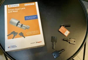 La Smart Door Lock de Netatmo, la serrure connectée qui veut rendre votre domicile inviolable.