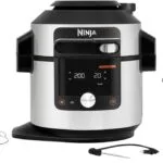 Multicuiseur Ninja Foodi Max OL750EU SmartLid : livré avec un panier Crousti, un plat multi-usage et une grille réversible à deux niveaux.