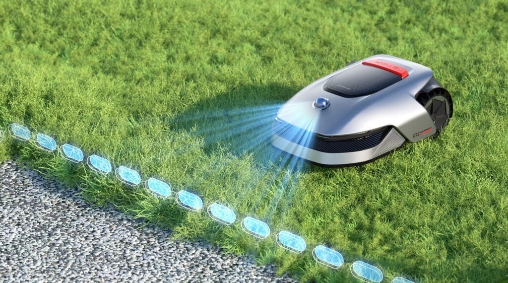 Robot tondeuse Dreame Roboticmower A1 : un système de navigation intélligent avec LiDar 3D.