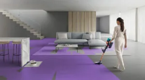 Apllication Dyson Dyson CleanTrace : la réalité augmentée aider à faire le ménage.
