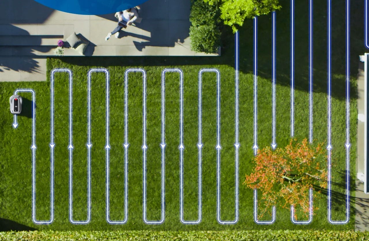 Navigation intelligente des robots tondeuses Ecovacs Goat G1.