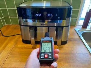 Mesures de bruit sur le Moulinex Dual Easy Fry & Grill