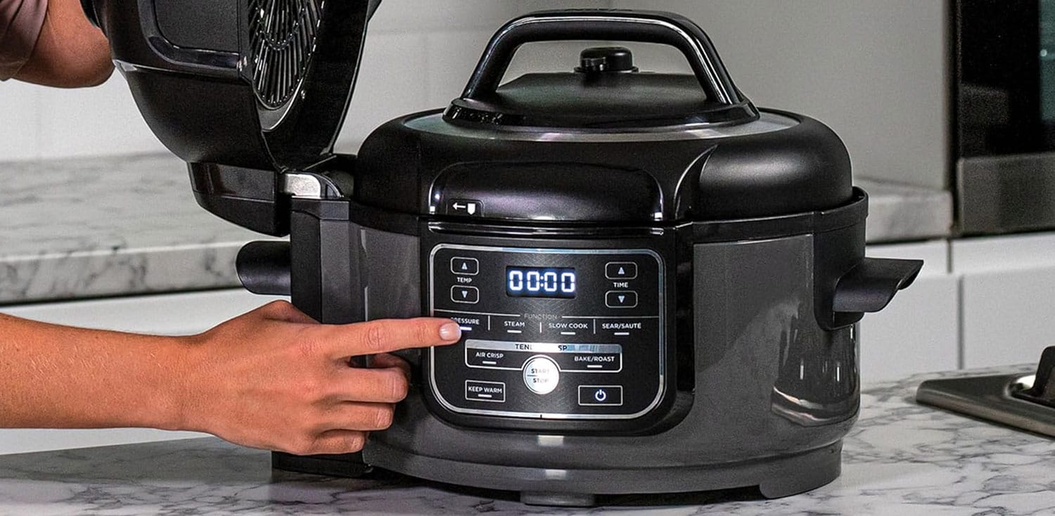 Multicuiseur Ninja Foodi MINI OP100EU : 6 modes de cuisson.