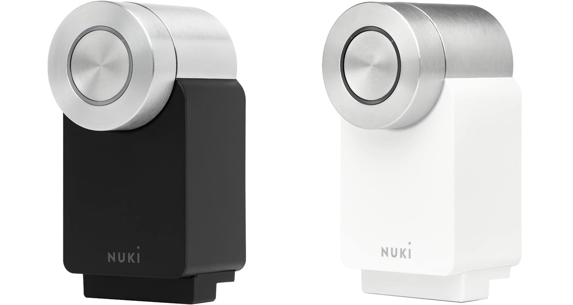 Nuki Smart Lock 3 Pro : disponible en blanc et en noir.