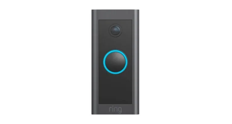 Sonnette connectée Ring Video Doorbell Wired.