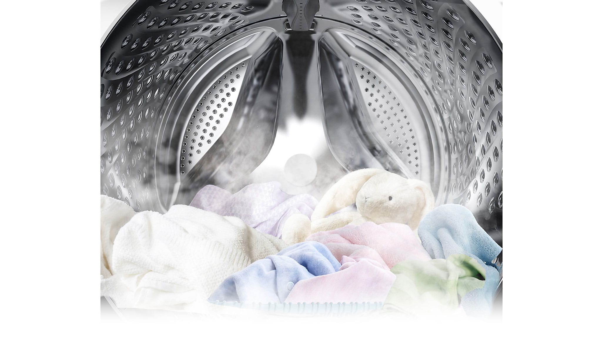 Lave linge Samsung WW11BB704 : un programme vapeur.
