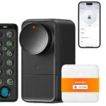 SwitchBot Lock Pro : disponible en pack avec un clavier et un module Matter au prix de 239,99 €.
