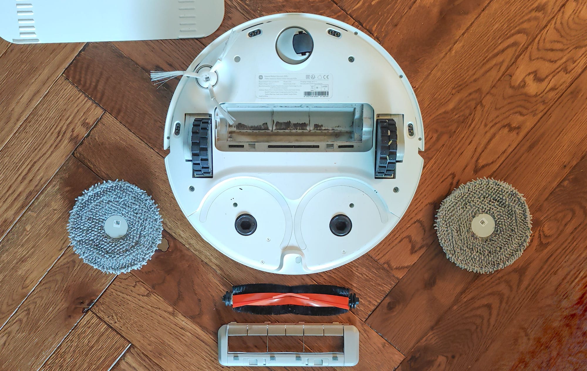 Entretien du robot aspirateur laveur Xiaomi Robot Vacuum X20+.