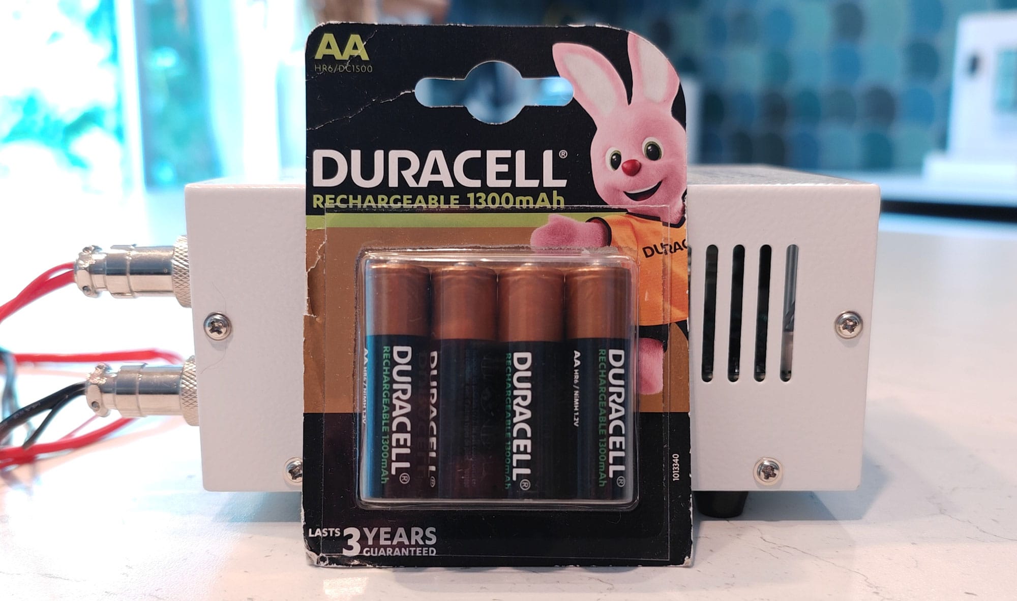 Test des piles rechargeables Duracell AA 1300 mAh.