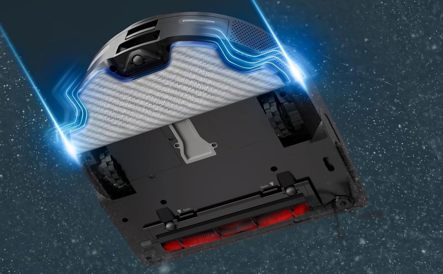 Lingette vibrante du Robot aspirateur laveur Rowenta X-Plorer Serie 220+.