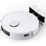La base du robot aspirateur Ecovacs Deebot ne fait que charger.
