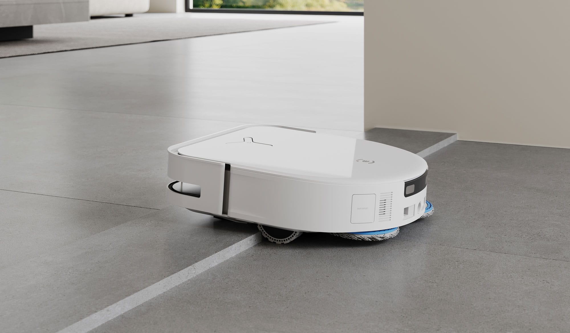 Le Deebot X5 Omni peut franchir des obstacles d'une hauteur maximale de 22 mm.
