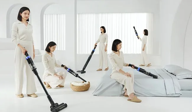 L'aspirateur balai laveur de sols EzyClean Cyclowash P12 Wet & Dry Combo