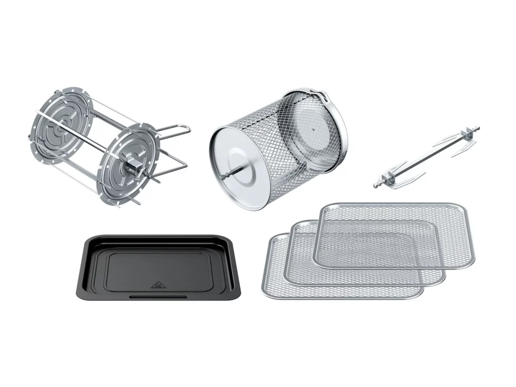 Accessoires du Lidl Silvercrest Kitchen Tools Air fryer 9 en 1