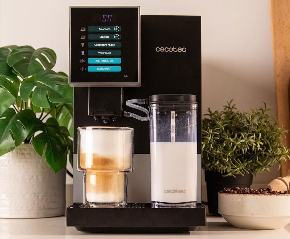 Machine expresso avec broyeur Cecotec Cremmaet Compactccino.