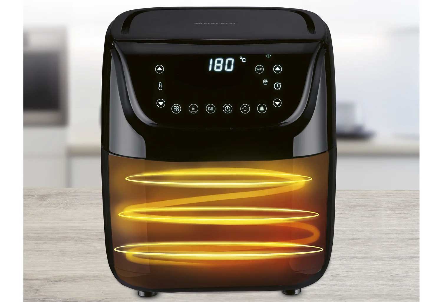 Friteuse sans huile Silvercrest Airfryer Smart XL SHFS 2150 A1 5,5 l 2150 W.