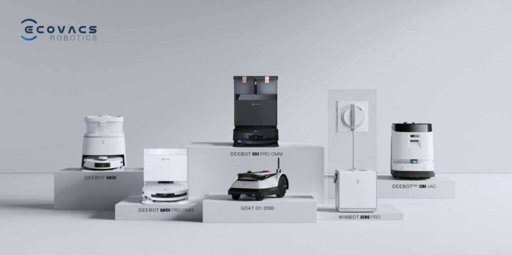 IFA 2024 – Ecovacs présente sa nouvelle gamme d'aspirateurs robots Deebot.