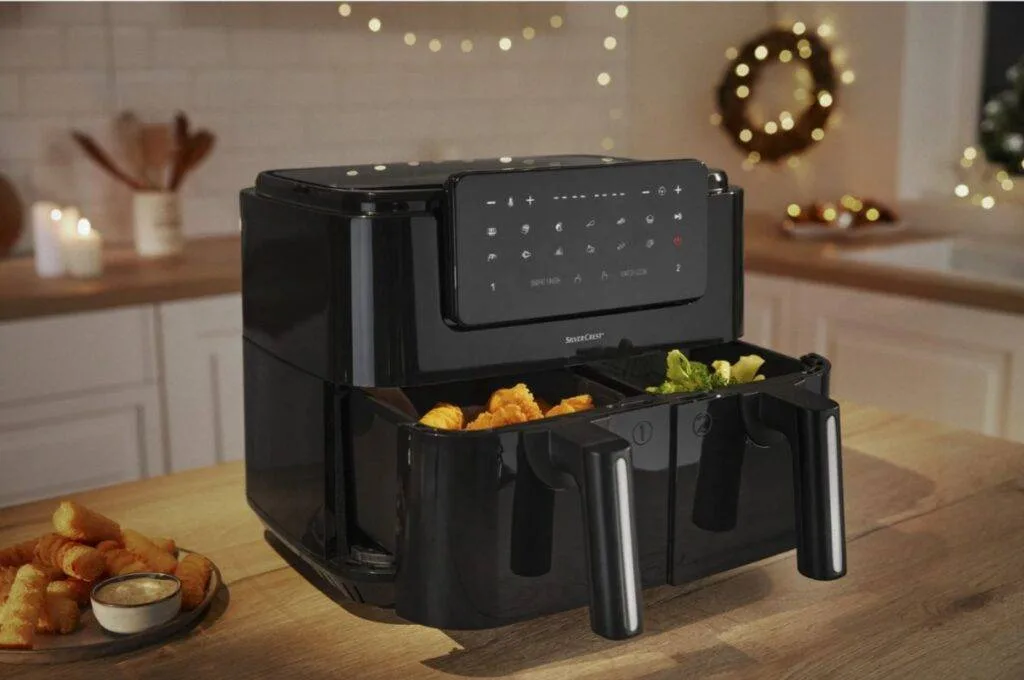 Lidl Silvercrest Kitchen Tools Airfryer double zone A1 SHLFDD 2400