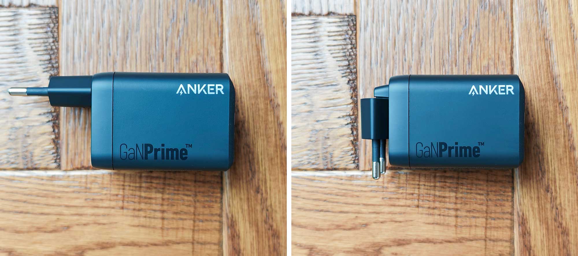 Le connecteur électrique est rétractable. Il prend donc moins de place dans un sac. (c) Labo Maison