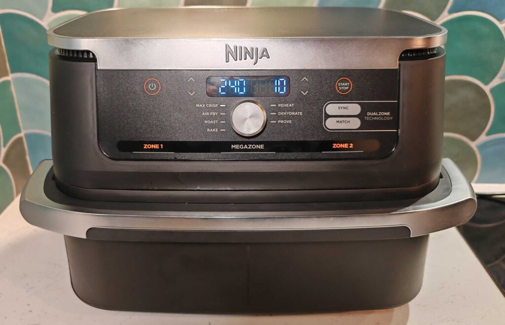 Panneau de commande du Airfryer Ninja Foodi Flex 10,4 L AF500EU; (cà Labo Maison