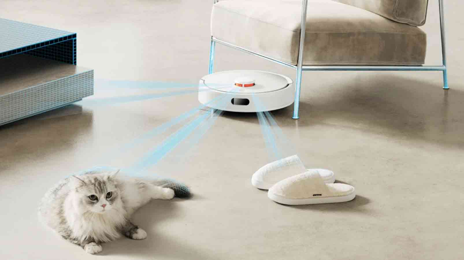 Xiaomi Robot Vacuum S20 : navigation intélligente par télémètre laser.