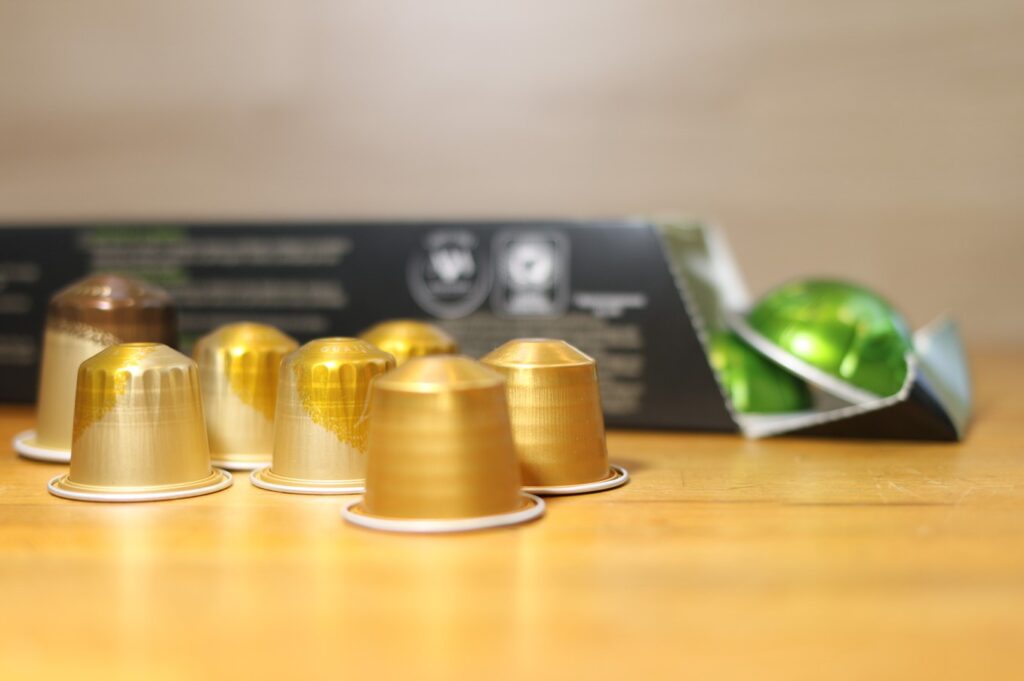 Capsules de café au format Nespresso, L'Or et Vertuo Nespresso (c) Labo Maison