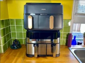Duel Moulinex Airfryer Dual Easy Fry & Grill vs Philips Double Compartiment Serie 3000 (c) Labo Maison