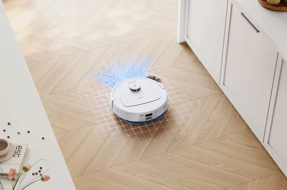 Le Ecovacs Deebot N30 Pro Omni affiche une puissance d'aspiration 10000 Pa.