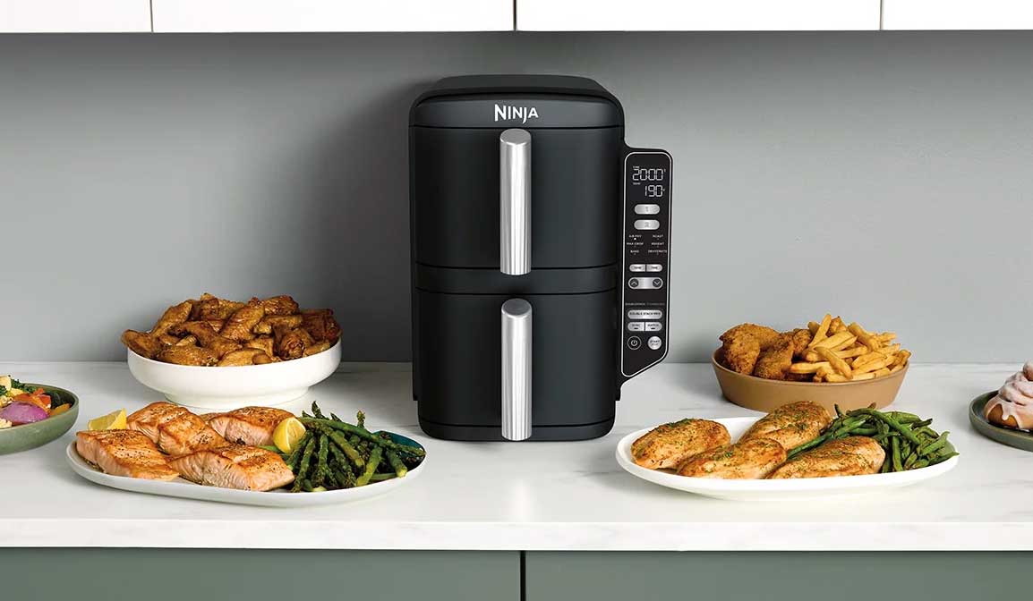 Présentation du Airfryer Ninja Double Stack 7,6 L SL300EU.