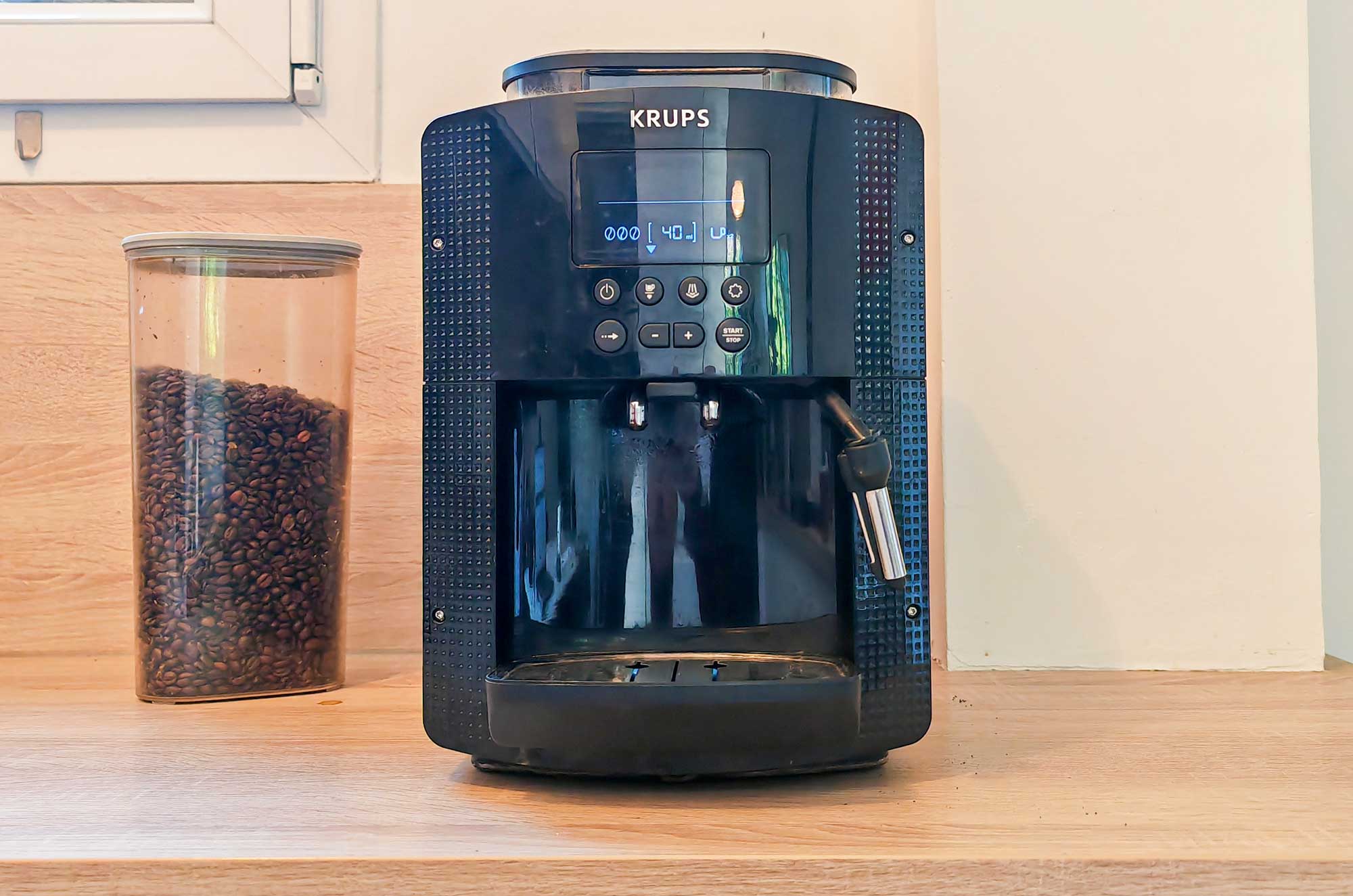 Test de la Krups Essential YY8135FD. (c) Labo Maison