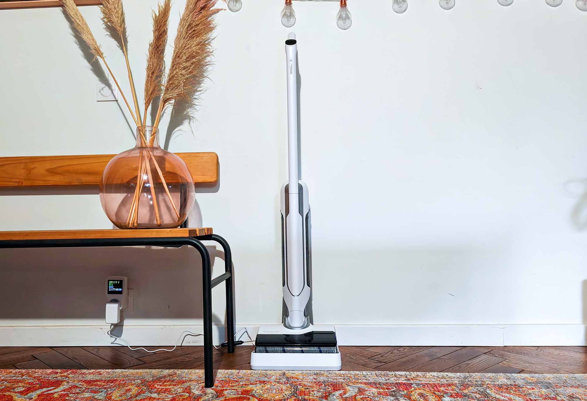 Test de l'aspirateur laveur Rowenta X-Clean 10. (c) Labo Maison