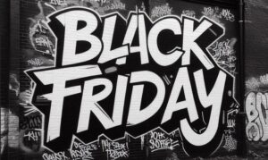 Black Friday. Image réalisée par Copilot