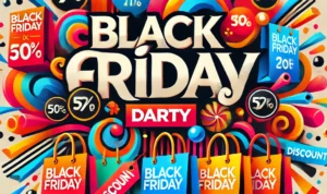 Darty lance ses offres pour le Black Friday avec des promos à ne pas manquer. (c) DALL.E