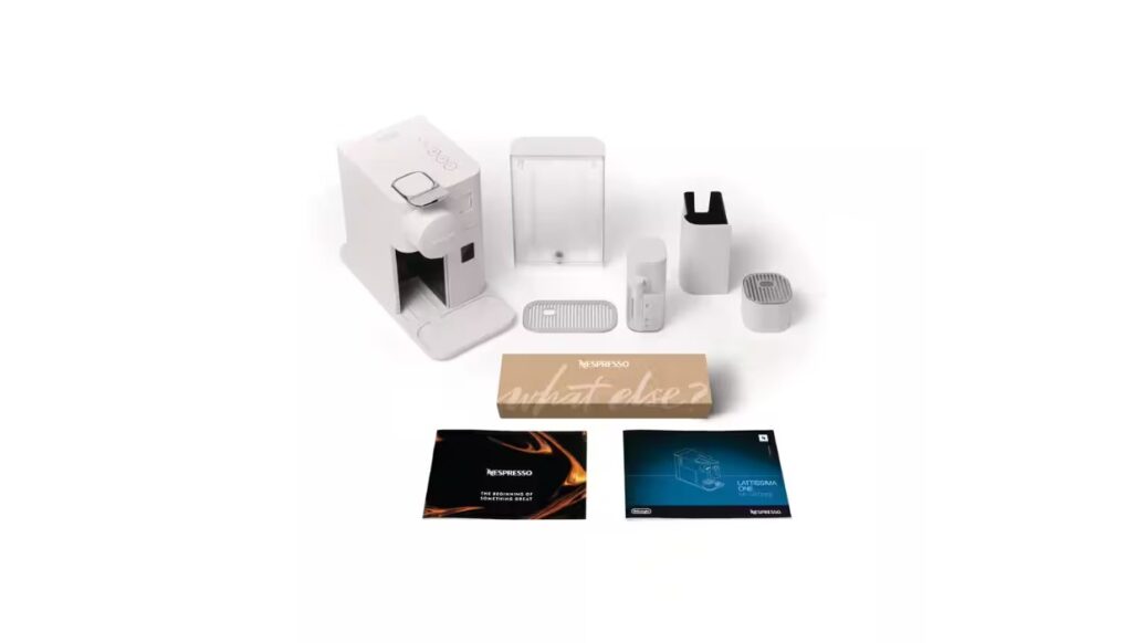Machine à café à capsules Delonghi Nespresso Lattissima One