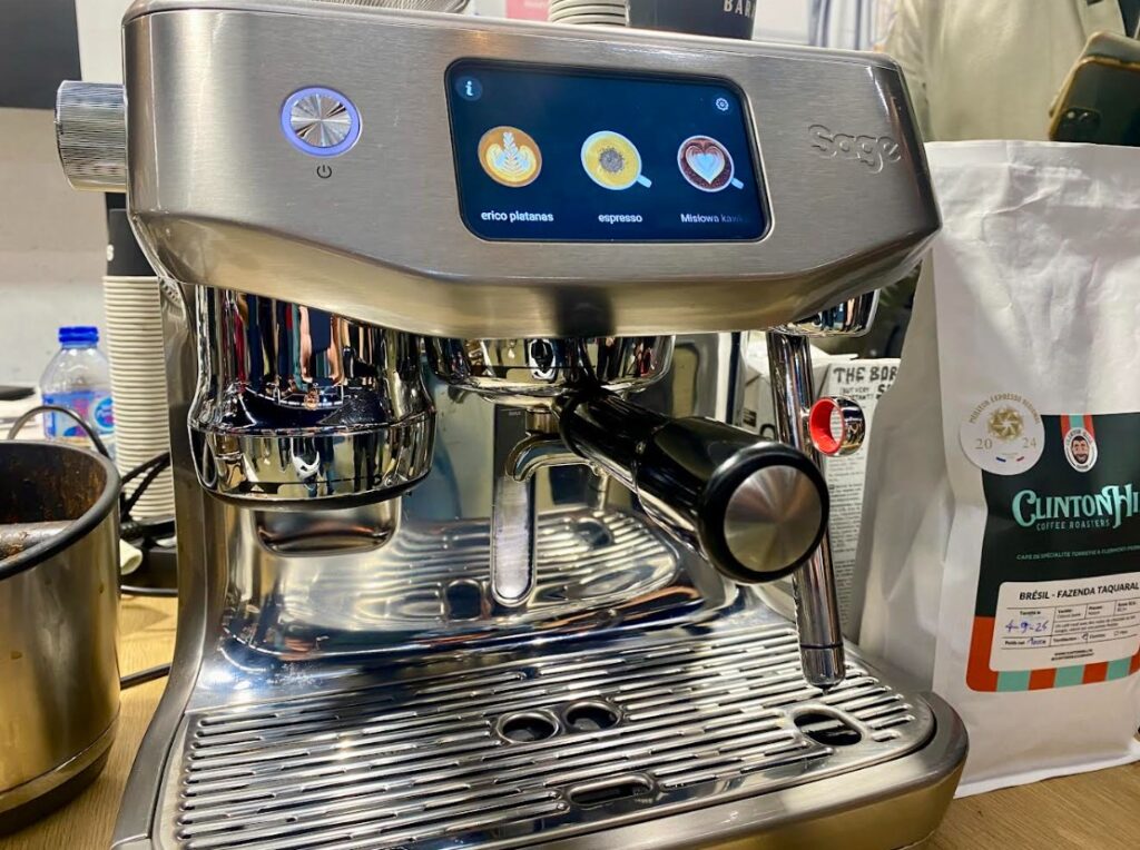 Machine à café semi-automatique Sage Oracle Jet (c) Labo Maison