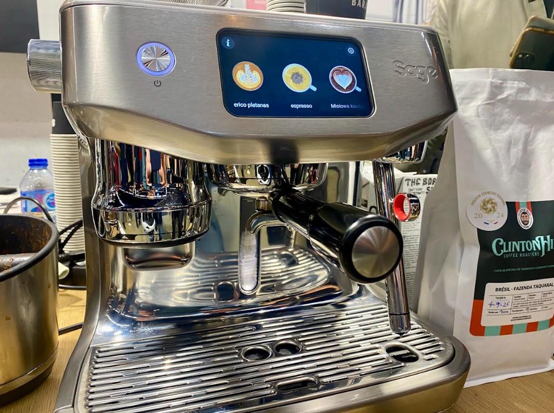 Machine à café semi-automatique Sage Oracle Jet (c) Labo Maison