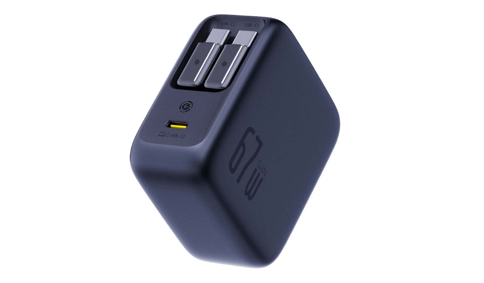 Le Baseus Enercore CJ11 propose deux câbles USB-C rétractables et 67W, idéal pour recharger chez soi.