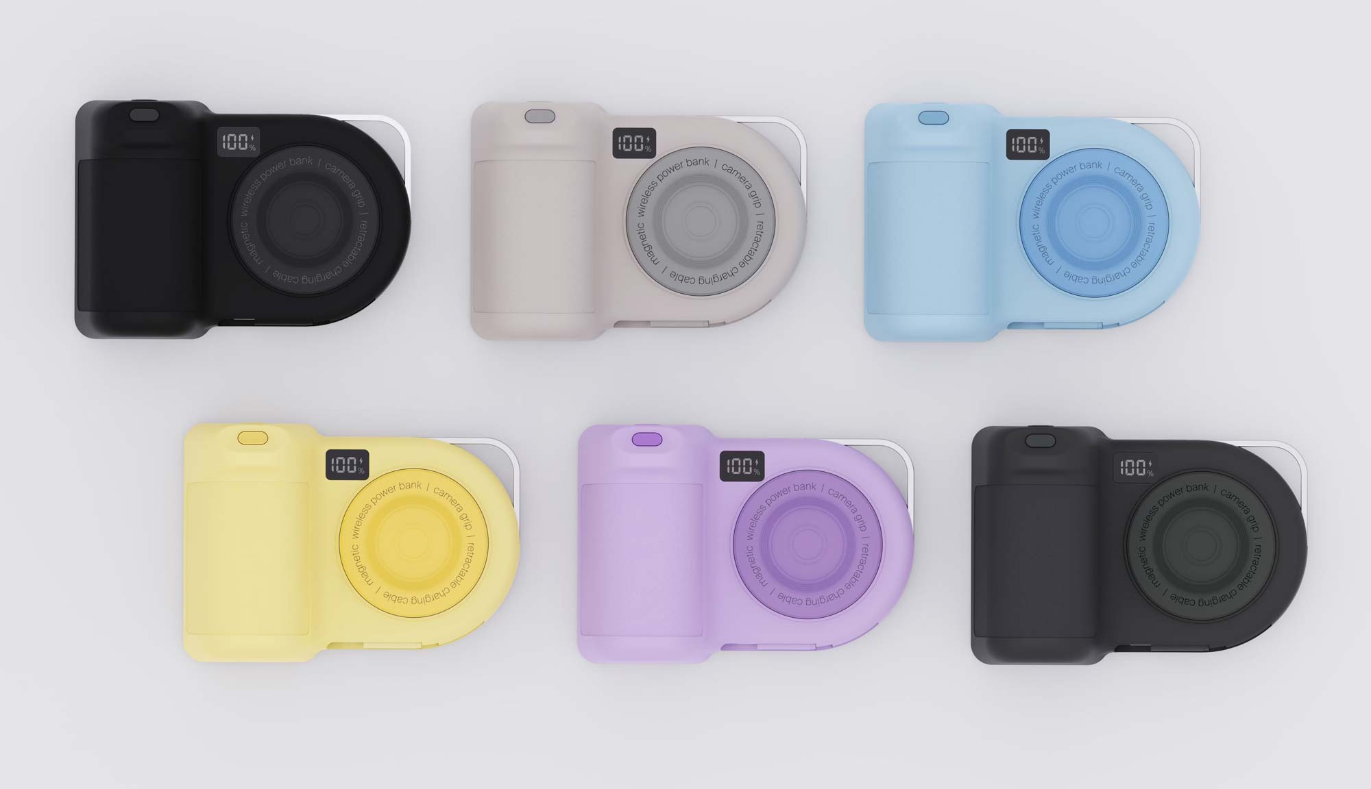 Powder Blue, Sandbox, Fresh Yellow, Noir, Pepper: un éventail de teintes variées pour tous les gouts