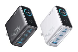 Anker dévoile son chargeur USB 140W, équipé de 4 ports, d’un écran intégré et d’un design stabilisé.