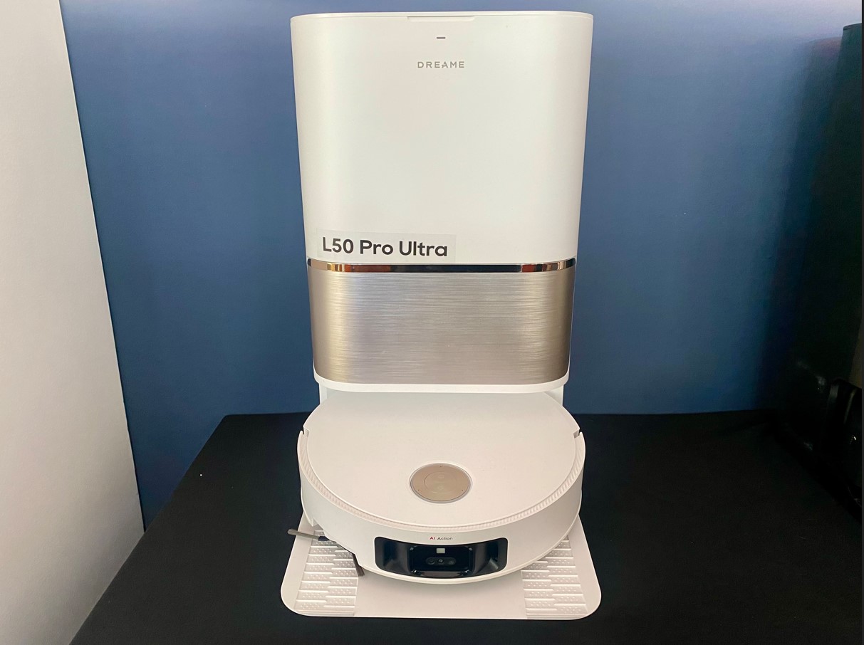 Aspirateur robot laveur Dreame L50 Pro Ultra en promo à 1099 €. (c) Labo Maison