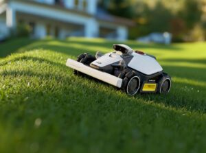 Le Mammotion Luba Mini AWD allie compacité et performance, idéal pour terrains complexes jusqu'à 1500 m².