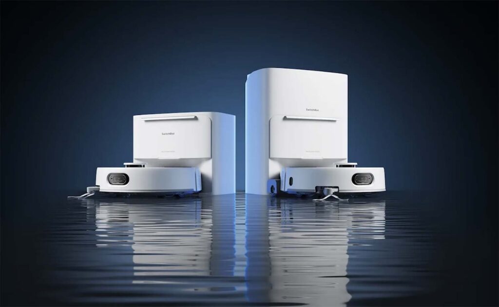 Le SwitchBot S20 Pro offre 15 000 Pa d'aspiration, une station multifonction et un rouleau de nettoyage qui se décale.