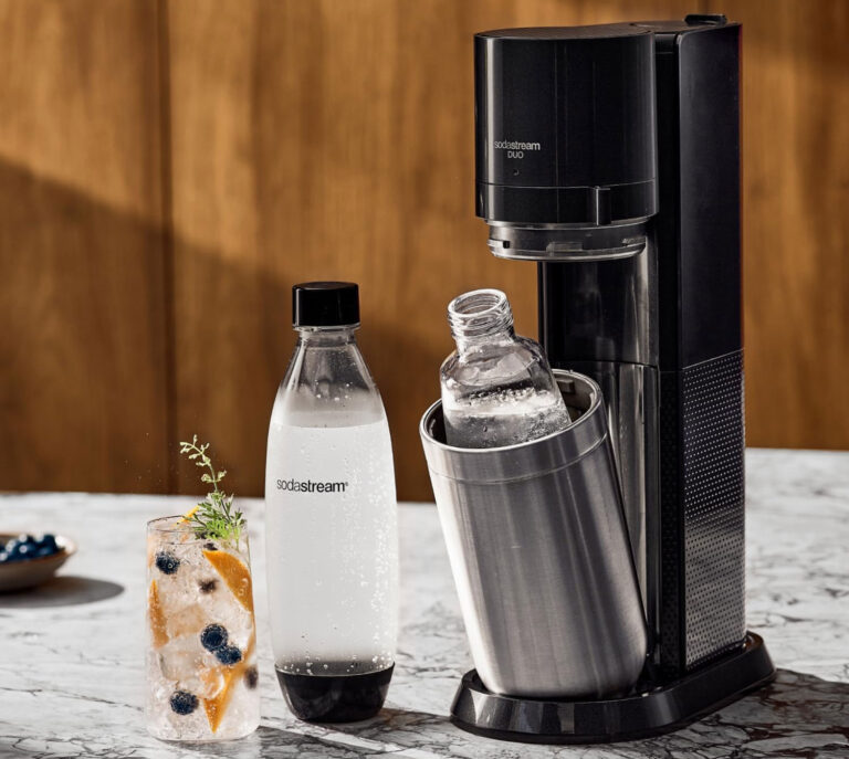 Machine à soda et eau gazeuse SodaStream Duo.