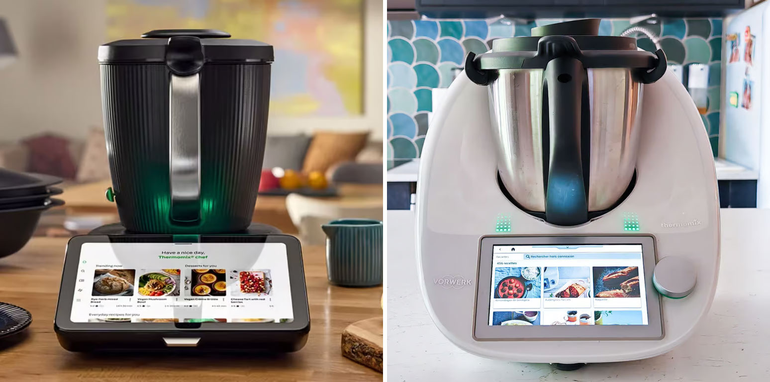 Le Thermomix TM7 passe à un écran tactile de 11 pouces, bien plus grand et intuitif que le 6,9 pouces du TM6.