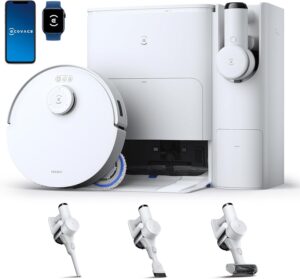 Ecovacs Deebot T30S Combo avec aspirateur sans fil à main