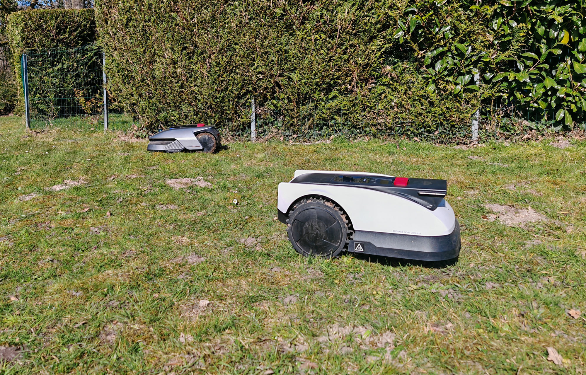 Tonte précise, installation rapide et navigation RTK : le Ecovacs Goat O800 RTK est une bonne alternative. (c) Labo Maison