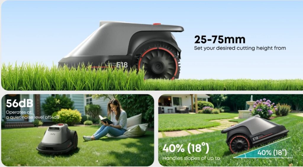 Robot tondeuse Eufy