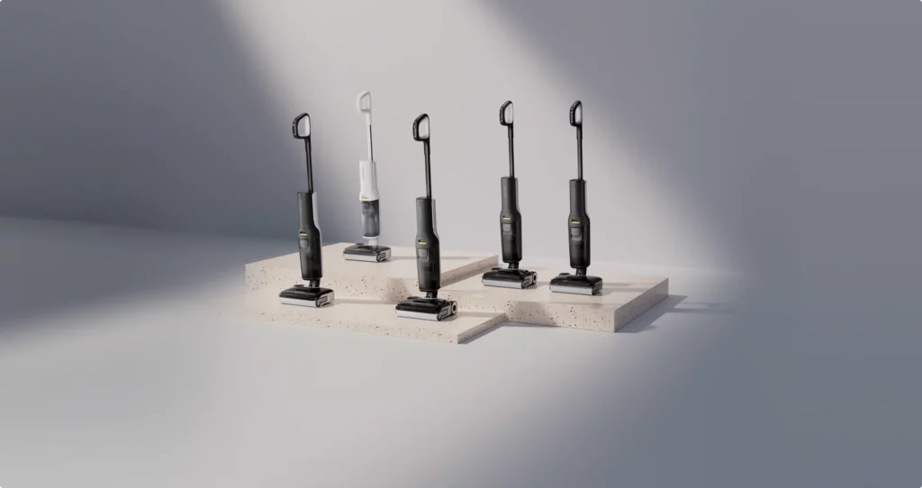 Les 5 aspirateurs laveurs Roborock de la série F25