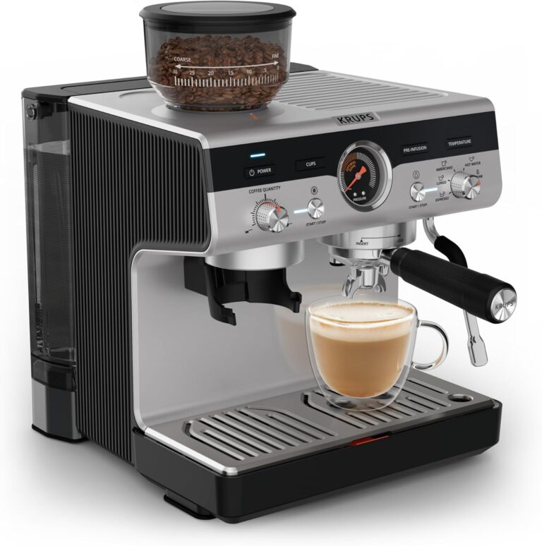 Machine à café à grain semi automatique Krups Precision XP801T10